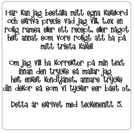 Teckensnitt 3 (Barnslig)