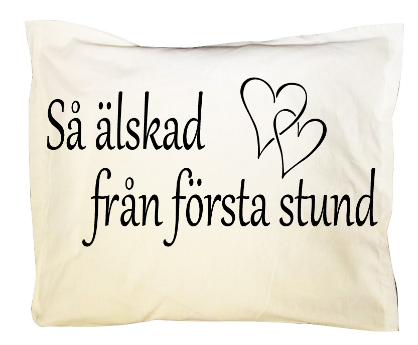 Tryck till örngott och fodral