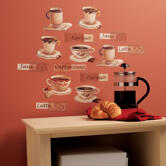 32 st olika kaffemotiv Wallie