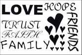 Love, faith, trust