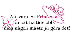 Väggdekor - Barn & ungdom - Att vara en prinsessa..