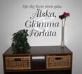 Lär dig livets stora gåta, älska glömma..