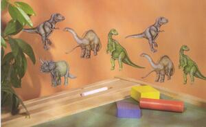 Väggdekor - Wallies - 25 st dinosaurier Wallie