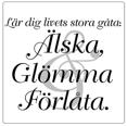 Lär dig livets stora gåta Kakelord