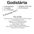 Godistårta