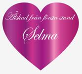 Älskad från första.. Rosa Hjärta Valfritt namn