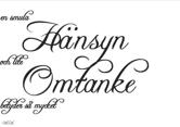 En smula hänsyn och lite omtanke....