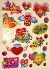 Love you, miss you.. kärleksstickers