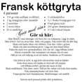 Fransk köttgryta