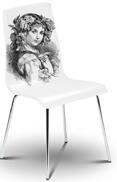 Shabby chic Gammeldags målning