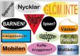 Glöm inte - Klistermärken