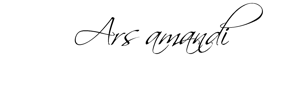 Väggtext - Latin - Ars amandi (Konsten att älska)