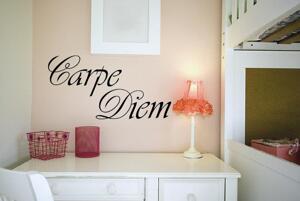 Väggtext - Latin - Carpe diem
