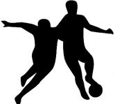 Två fotbollsspelare