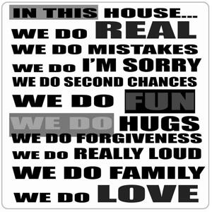 Kakeldekor - Kakelord - In this house.. Kakelord