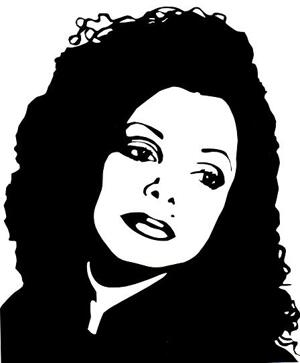 Väggdekor - Kändisar - Janet Jackson