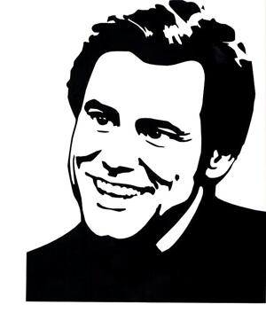 Väggdekor - Kändisar - Jim Carrey