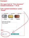 15:-/bokstav Bokstäver höjd 10 cm