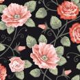 Gammeldags rosa blommor Kakeldekor