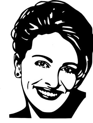 Väggdekor - Kändisar - Julia Roberts