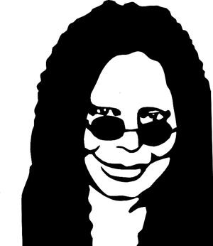 Väggdekor - Kändisar - Whoopi Goldberg