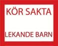 Kör sakta Lekande barn Helreflekterande