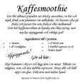 Kaffesmoothie