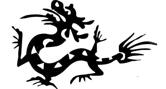 Dansande kinesisk drake