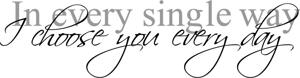 Väggtext - Engelska - In every single way