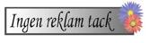Ingen reklam tack