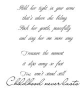 Childhood never lasts - Flicka