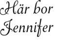 Här bor - valfritt